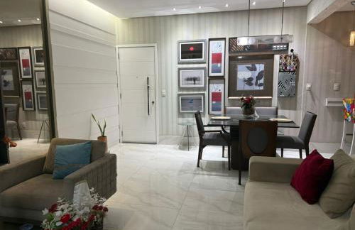 Apartamento completo com 3 SUÍTES - Piscina, Academia, Varanda Gourmet com uma vista privilegiada - Hospedagem à altura da COP30 - Foto 10