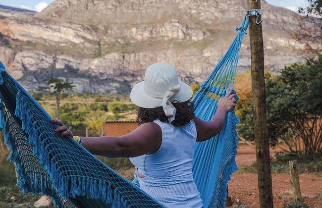 Chalé Privativo independente com vista para as montanhas - Chale Topazio Azul - Foto 14