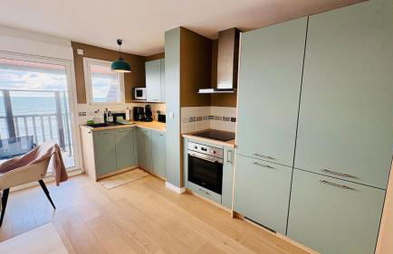 Le Panorama, confortable appartement - accès direct à la plage - Foto 4