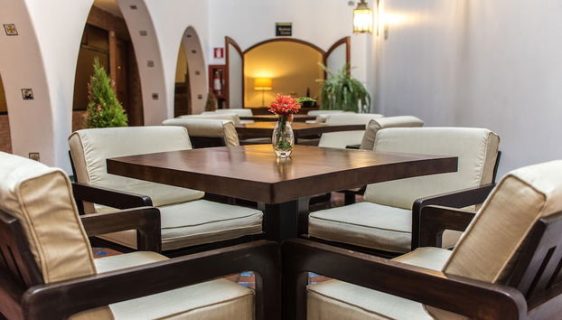 Zona de estar del vestíbulo