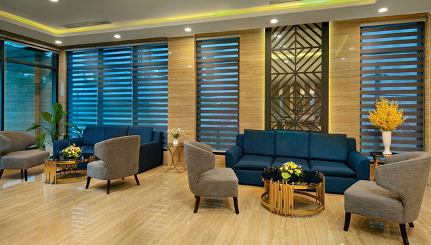 Zona de estar del vestíbulo