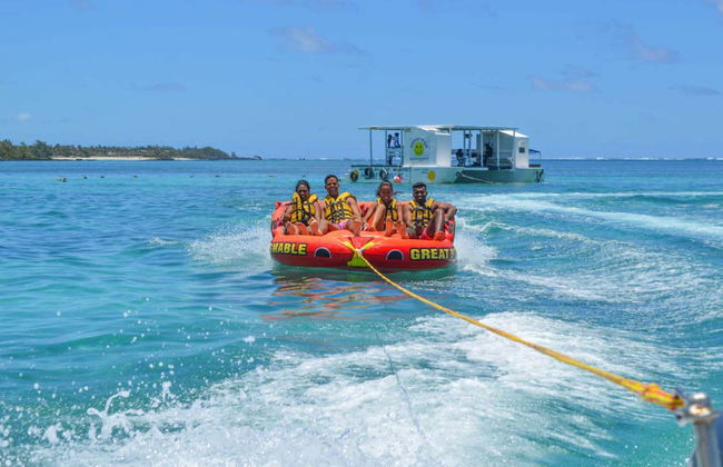 Activités aquatiques à Belle Mare + bateau à moteur dans l'est de l'île Maurice - Photo 6