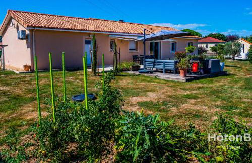 "Les Lièvres" House Air-conditioned Relaxation Oasis with Pool & Jacuzzi - Foto 19