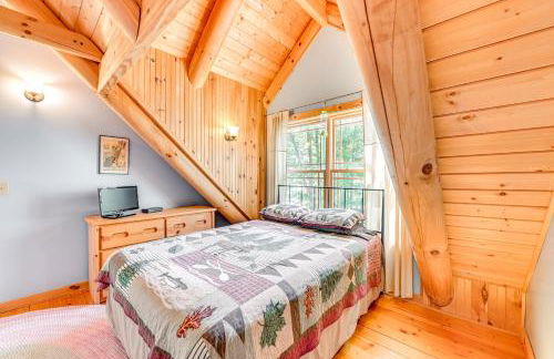 Lakefront Corinth Log Home Private Dock, Fire Pit - Foto 17