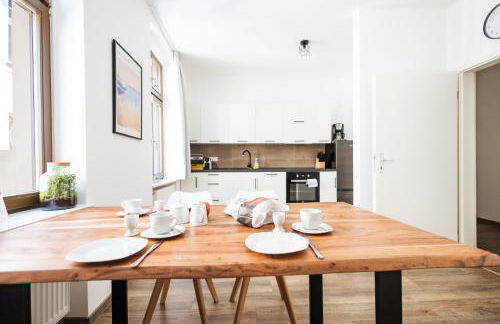 Apartments am Neuen Theater - Parkplatz nach Verfügbarkeit - Altstadt - Küche - Wifi - Powered by Ko-Living - Foto 9