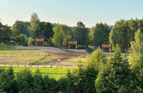 Przystanek Kistówko komfortowe domki z jacuzzi, staw wędkarski, kominek, las, przestrzeń - Foto 64