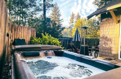 The Nest Serene Sanctuary w Hot Tub Fireplace Grill Hammock Outdoor Fire Feature Fully Fenced Yard AC Pets Ok - Foto 34