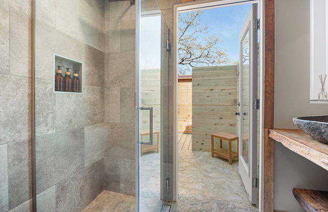 Secluded Luxury Couples cabin Sauna Pool - Foto 15