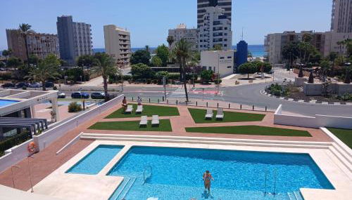 Silver Tower 2B apartamento nuevo en Calpe playa Arenal Bol - Foto 4, sunbed