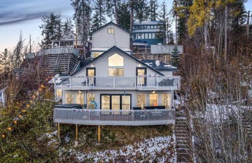 Huvila Haven Lake Front Home with Dock and Hot Tub - Foto 4