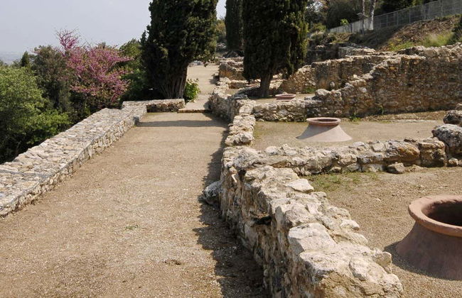 Entrada al yacimiento arqueológico de Ensérune - Foto 1