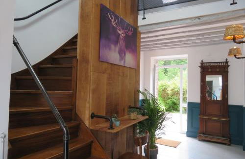 Maison chaleureuse en forêt du Perche avec cheminée, jeux pour enfants et grand jardin - FR-1-581-51 - Foto 9