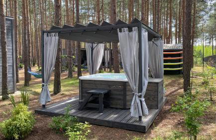 Las Biala's - Domki z sauną i jacuzzi w Puszczy Noteckiej - Tylko dla dorosłych - Foto 28