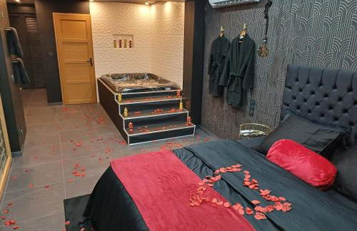 Sweety's Eden Jacuzzi - Jacuzzi privé Sauna Cinéma room Jardin - Terrasse centre-ville - Foto 57