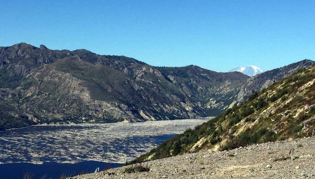 Countryside around Mount Saint Helens