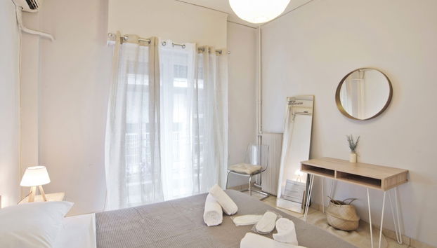 Homely Athens Apartment - Foto 4, Habitación