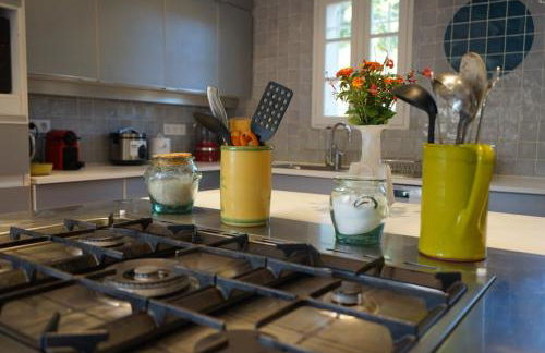 Grande villa familiale vue mer avec piscine - domaine privé à St Cyr sur Mer - Foto 24