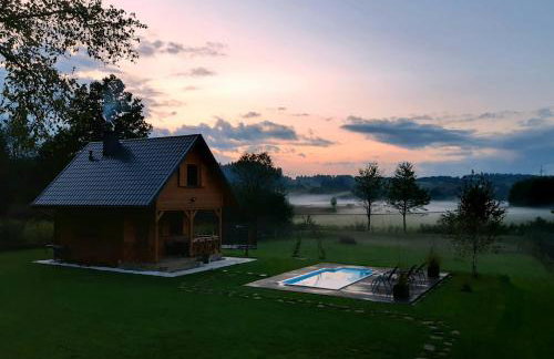 Domek Skowronek z basenem - Foto 26