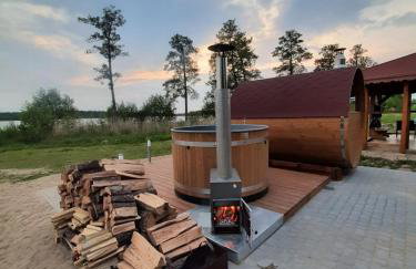 Szwałk Borecka - z sauną i balią, nad jeziorem - Foto 32