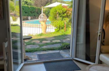 Villa provençale, Golfe Saint Tropez, Climatisée 12 pers, 4 suites, Piscine chauffée, Hammam, Spa, Billard, Pétanque, Wifi professionnel haut débit - Foto 47