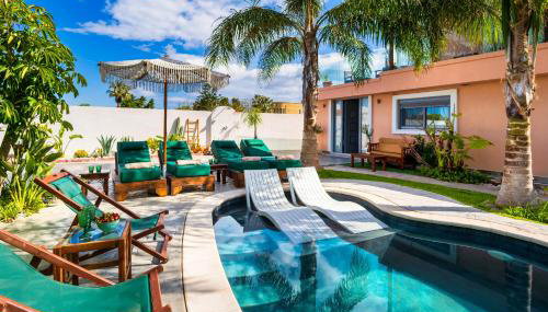 Antonakis Villa Secret Pool & Hot Tub Hideaway - Foto 5, sunbed