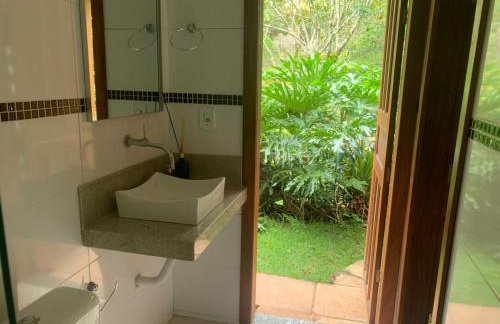 Sítio Recanto dos Lagos piscina sauna e churrasqueira - Foto 46