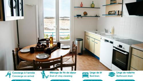 Belle maison pour 8 sur la plage de Kervenni - Foto 3