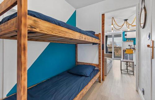 Studio cabine AZUR ,5 min mer -5 min Arena - clim - parking gratuit privée - 4 personnes - Foto 15