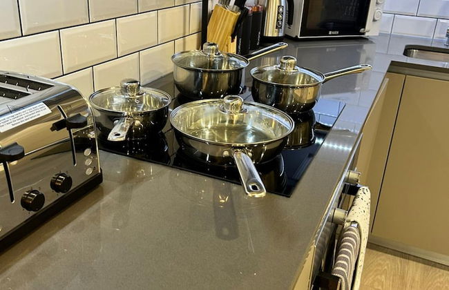 Luxury 1-bed Town Centre South Stevenage - Foto 10