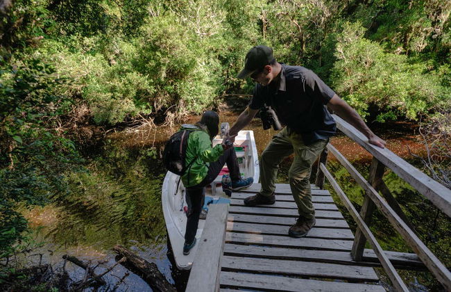 Balade en bateau sur le lac Tepuhueico - Photo 4
