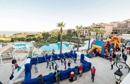 Dans un cadre d'exception, Vue mer panoramique à Agay Côte d'Azur, Village Vacances Cap Esterel, 2 chambres, avec jardin, golf, climatisation, Wifi, 5 piscines - Foto 62