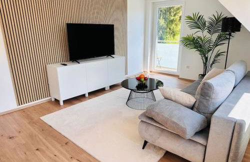 FeWo für 6 Personen WLAN Balkon Parken Stilvoll - Foto 3