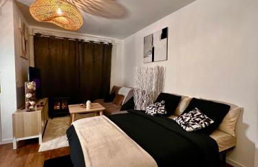 "MoonLighT" Gare à 10min de PARIS, WIFI, TERRASSE , PARKING - Foto 2