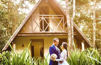 Chalé Suíço Nupcial - Chalés Belo Monte - Sítio Belo Monte - Foto 7