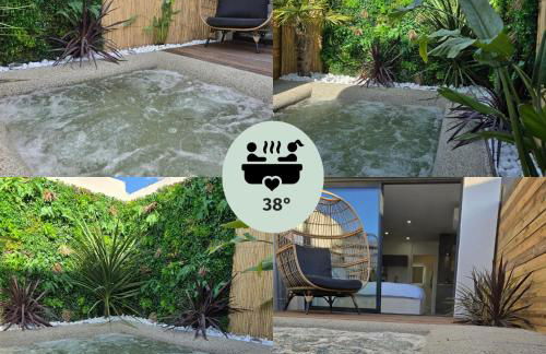 SpaLagon Jacuzzi Privé Chauffé 37 Proche Arena Parc Expo - Foto 2