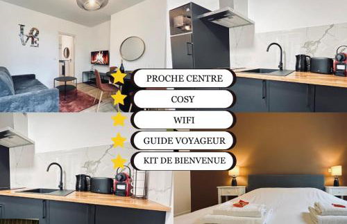 3 Clairmarais charmant T2 proche centre-ville - Foto 19