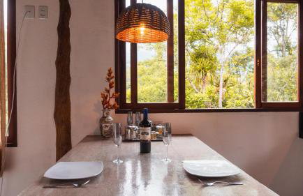 Ecocasa azul - Chalé na mata - Foto 27