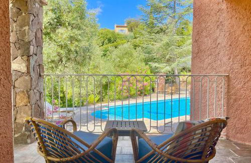 Villa avec piscine, parc naturel Estérel, nature, 15 min de Mandelieu - Foto 12