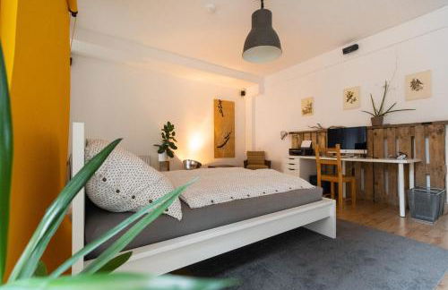 230 m2 Loft mit eigenem Wintergarten mit Tischtennis & Dart, kostenloser Parkplatz - Foto 9