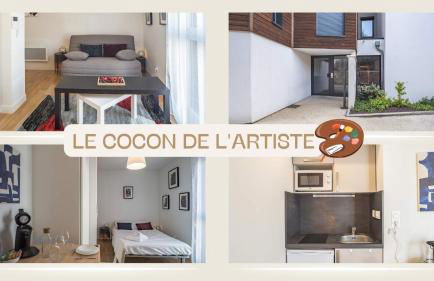 Le Cocon de l'Artiste - moderne, artistique et cosy ! - Foto 2