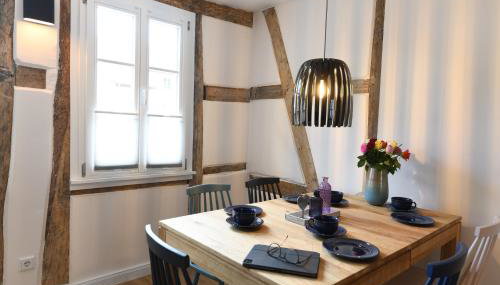 Ferienwohnung Heppenheim - Wohnung "Nibelungen"mit Dachterrasse - Das schiefe Haus - Foto 2
