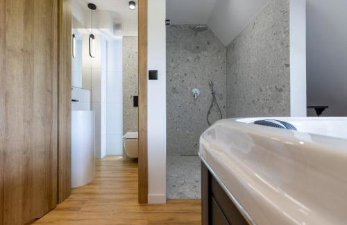 Willa Watra, Jacuzzi wewnętrzne, sauna i bilard na wyłączność - Foto 20