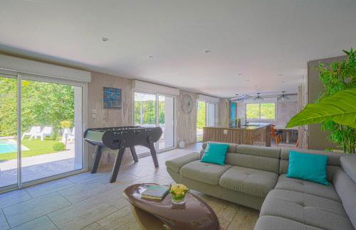 DANDELION GITE SPA Gorges du Tarn piscine jacuzzi rivière vue exceptionnelle villa nature design - Photo 18