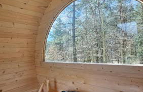 Mazurska bania u Pana Szeptuna - drewniany dom na skraju lasu - Foto 3