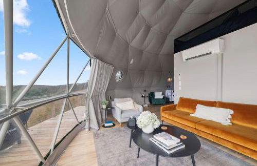 Catskills Glamping at 'The Deer Dome' in Franklin - Foto 3