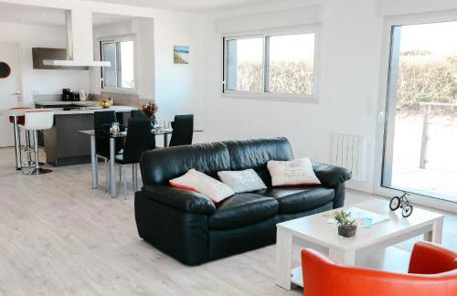 500m de la mer, maison moderne avec jardin pour 4 - Foto 1