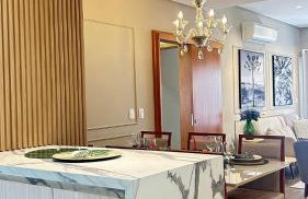 Belíssimo Apto com lareira e piscina aquecida! - Foto 11