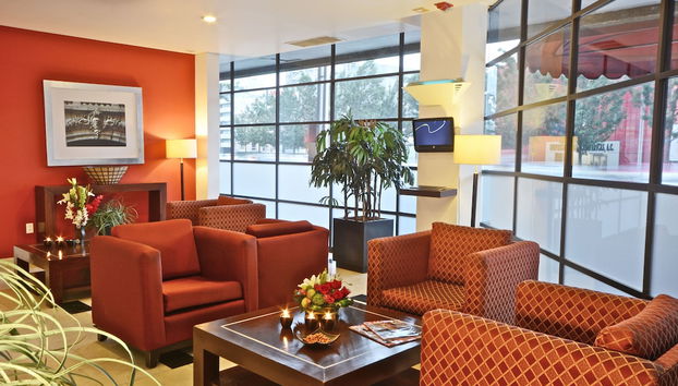 Sala de estar do lobby