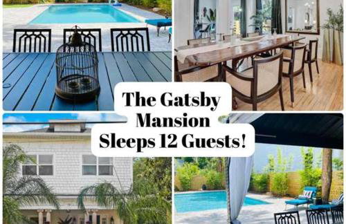 The Gatsby Mansion Heated Pool Heart of Town - Foto 1