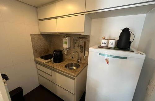 Flat moderno com vista para o mar e varanda! - Foto 33